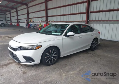 2024 Honda Civic Ex из США, поврежденный, VIN 2HGFE1F70RH337705